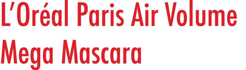 L Oréal Paris Air Volume Mega Mascara