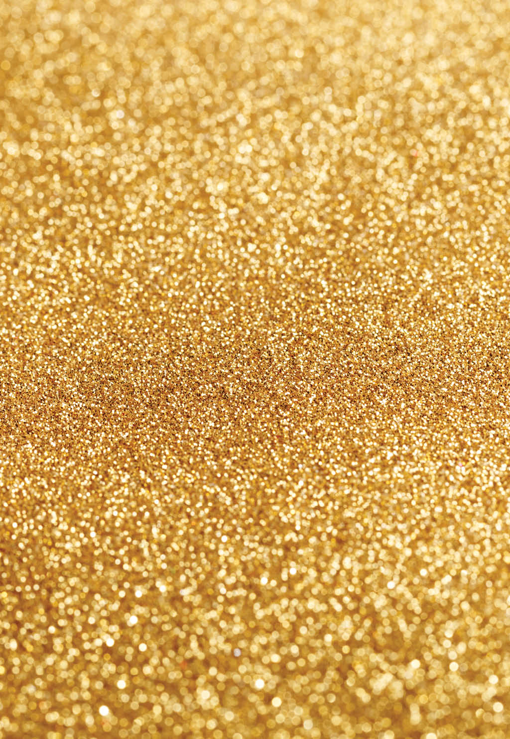 Abstract bokeh background with shining gold glitters 