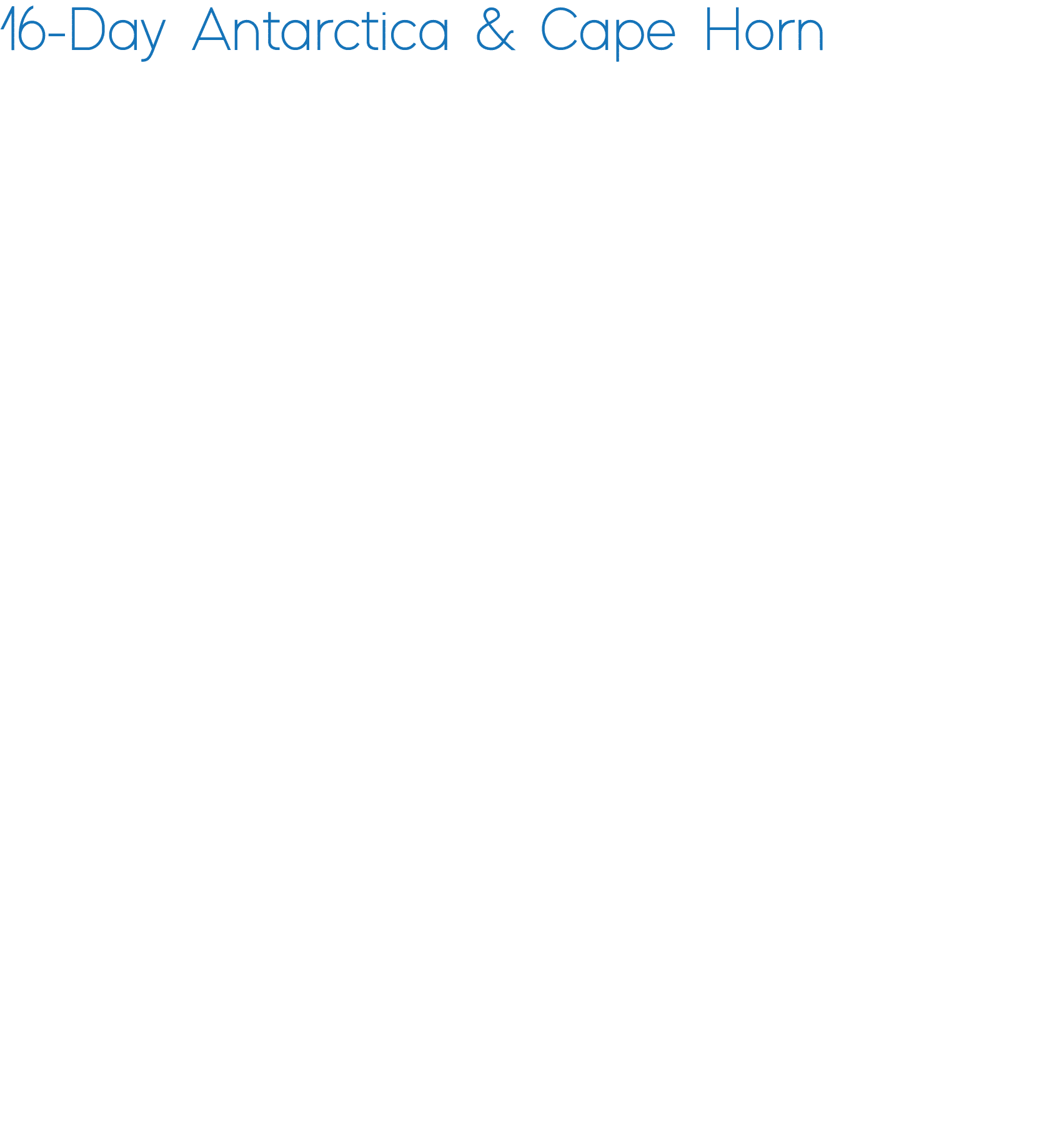 16-Day Antarctica & Cape Horn Wed, Jan 04, 2023 on Sapphire Princess Buenos Aires, Argentina to Santiago (San Antonio   