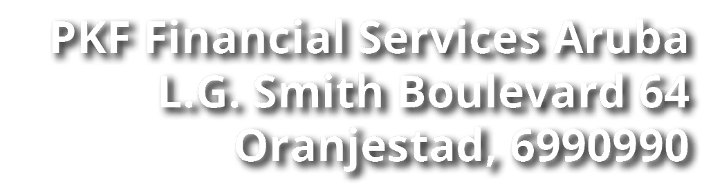 PKF Financial Services Aruba L.G. Smith Boulevard 64 Oranjestad, 6990990