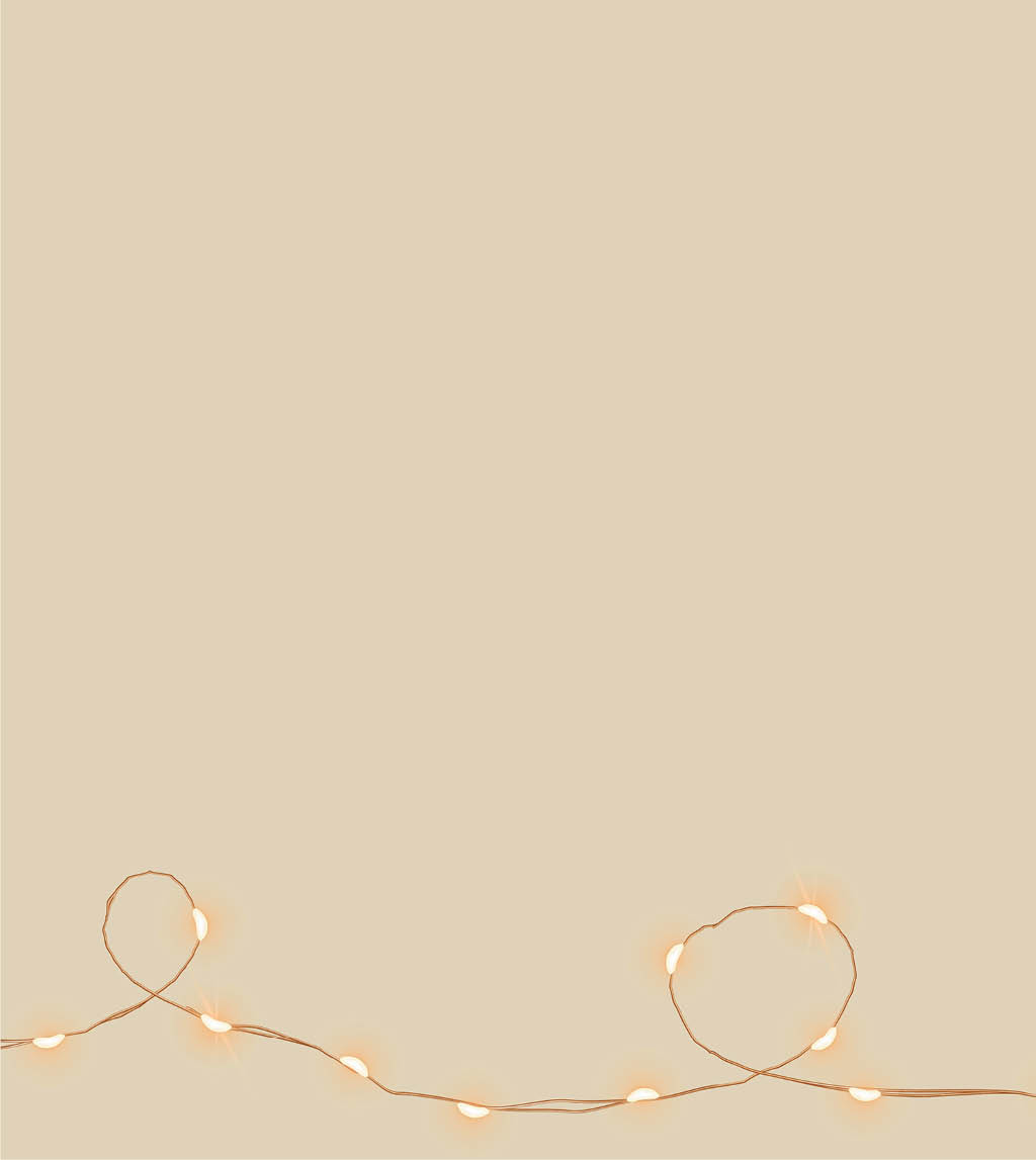Festive pink background vector with glowing wired lights