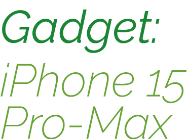 Gadget: iPhone 15 Pro-Max