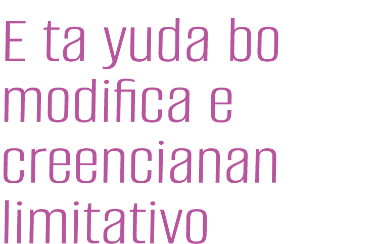 E ta yuda bo modifica e creencianan limitativo