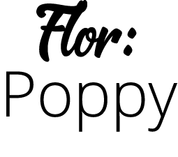  Flor: Poppy 