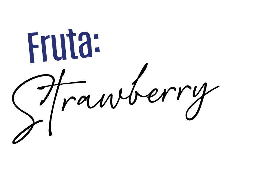   Fruta: Strawberry 