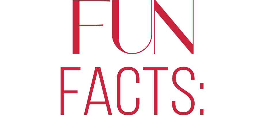 FUN FACTS: 