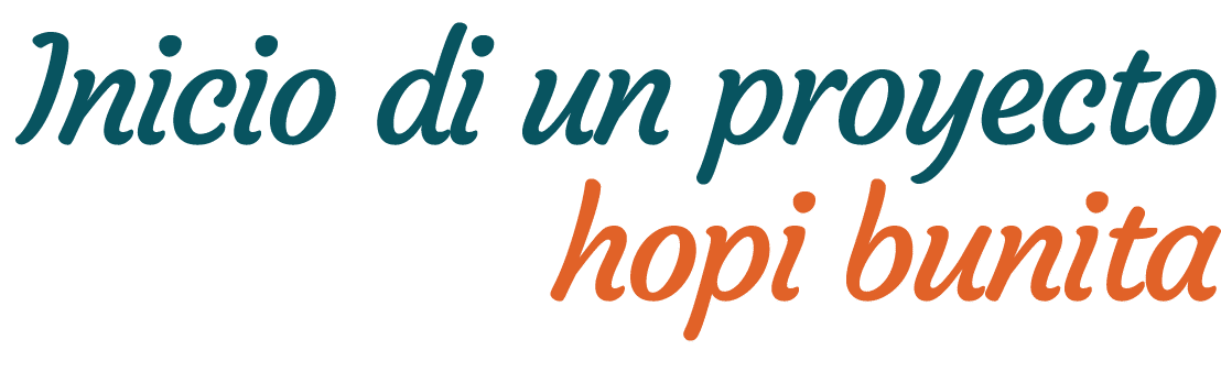 Inicio di un proyecto hopi bunita