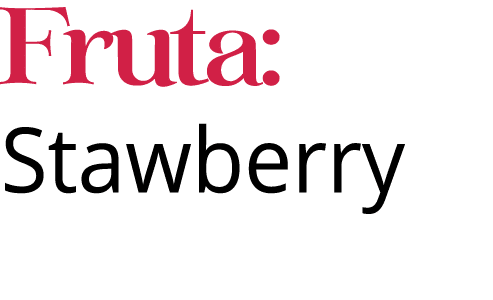 Fruta: Stawberry 
