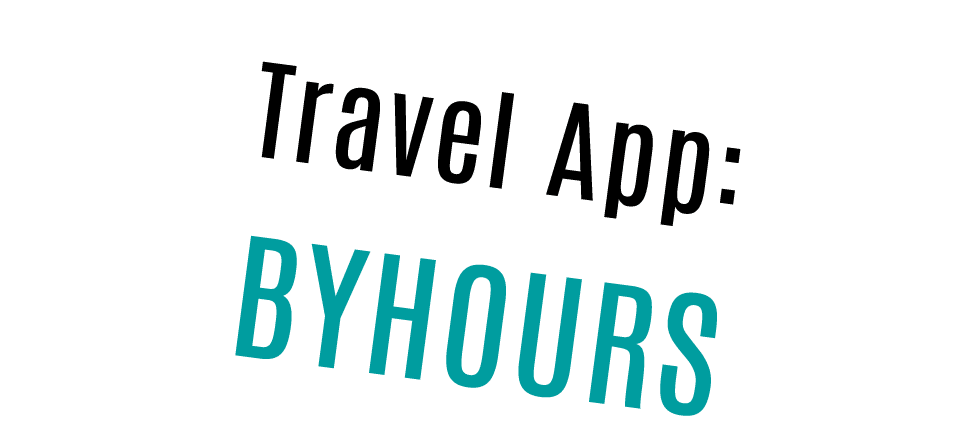 Travel App: BYHOURS