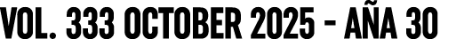 VOL  333 OCTOBER 2025 - AÑA 30