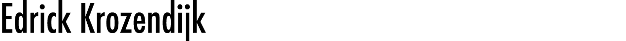 Edrick Krozendijk