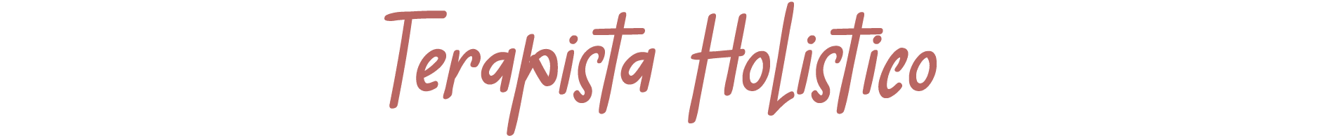 Terapista Holistico