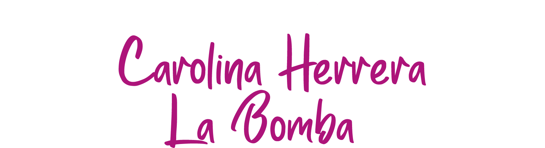 Fragancia: Carolina Herrera La Bomba