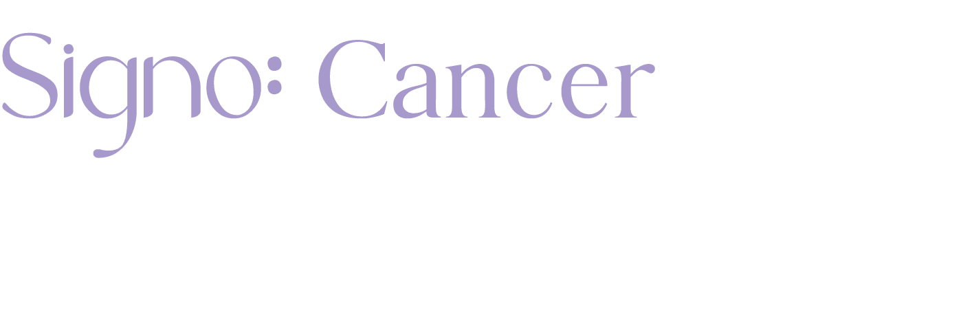 Signo: Cancer