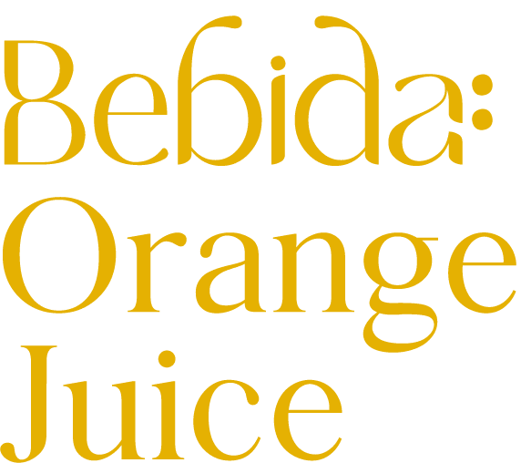Bebida: Orange Juice
