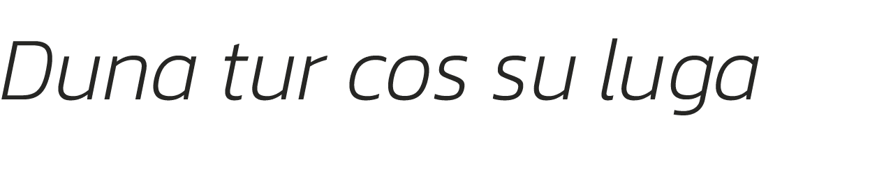 Duna tur cos su luga