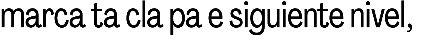 marca ta cla pa e siguiente nivel,