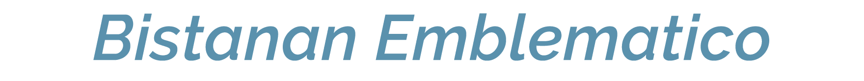 Bistanan Emblematico 