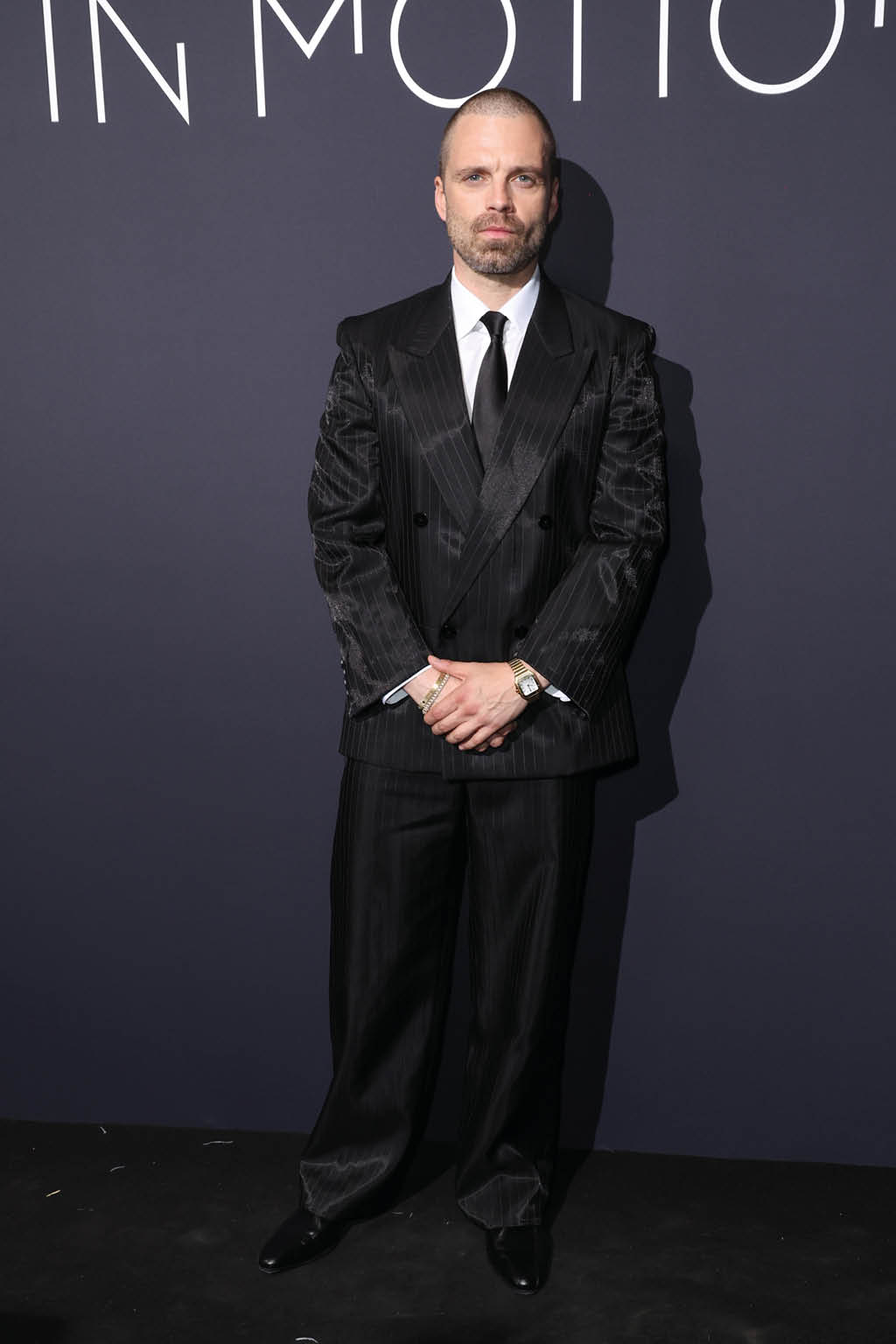 CANNES, FRANCE - MAY 17: Sebastian Stan attends the 2026 Kering Women in Motion Awards during the 79th annual Cannes Film Festival at Place de la Castre on May 17, 2026 in Cannes, France. (Photo by Mike Marsland/WireImage)