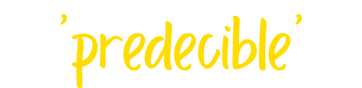 ‘predecible’